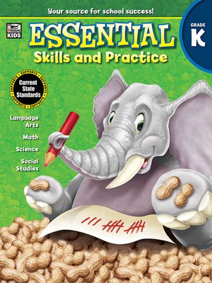 cover image of Essential Skills and Practice, Grade K